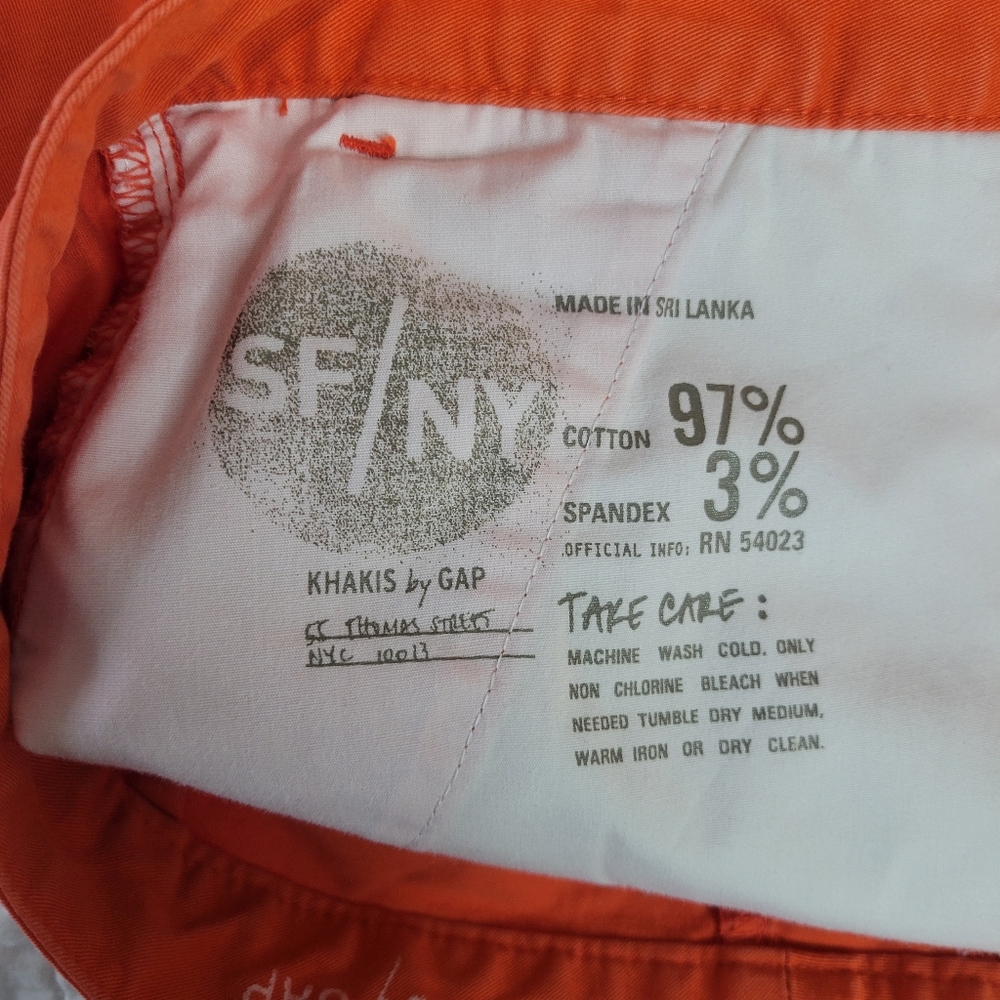 Gap Khakis Cotton Stretch Button Down Mini Skirt … - image 8